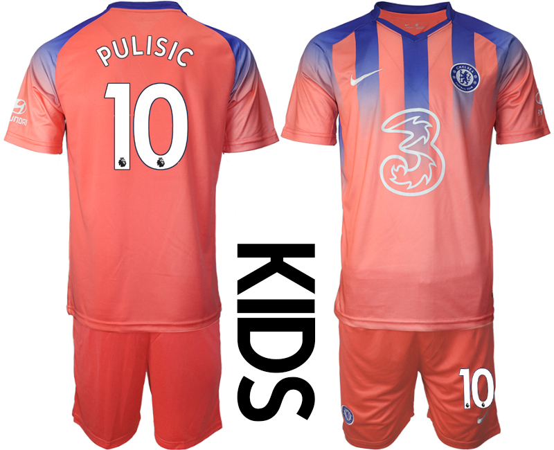 2021 Chelsea FC away Youth 10 soccer jerseys